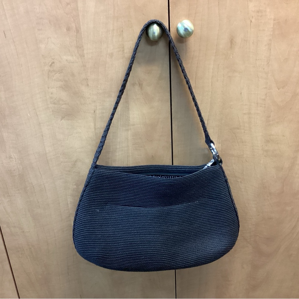Talbots Black Woven Shoulder Bag KS5